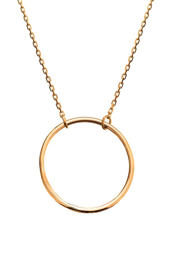 Ania Kruk - Srebrna ogrlica prevučena zlatom Cosmo pozlata zlatna SGCNS0450Z