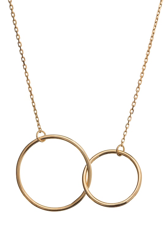 ANIA KRUK - Naszyjnik ze srebra pokrytego złotem Cosmo pozłacane złoty SGCNS0460Z