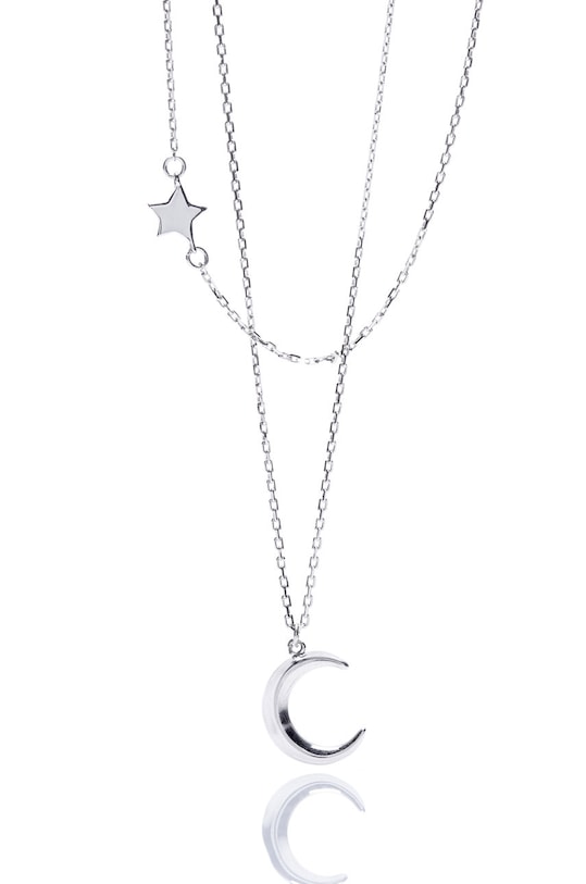 ANIA KRUK - Naszyjnik srebrny Sky Gift Box srebrny SGCNS1480