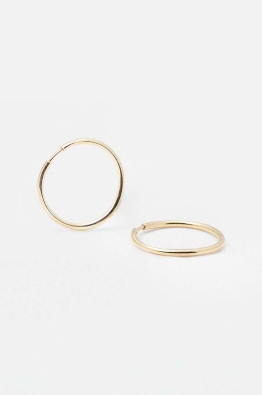 Серебряные серьги с позолотой Ania Kruk Trendy SLTKS1190Z золотой ZS22
