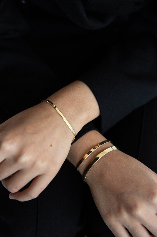 Ania Kruk - Серебряный браслет с позолотой Vintage SMVAS1100Z золотой ZS22