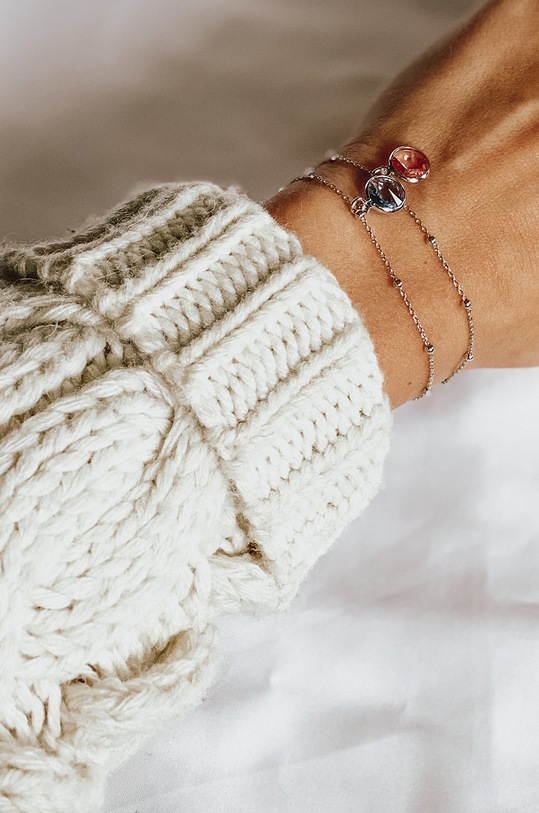 ANIA KRUK - Stříbrný náramek Venus SLTAS1490 stříbrná ZS22