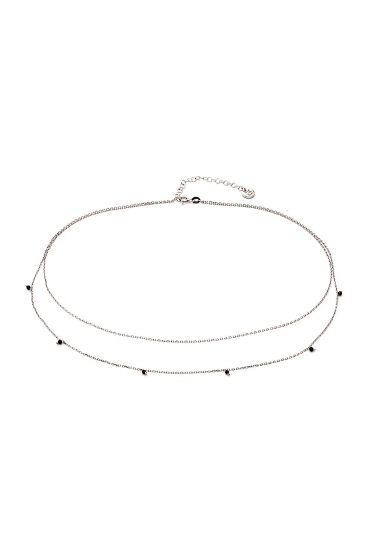 ANIA KRUK - Colier de argint Oval Gift Box argintiu SYZNS0200