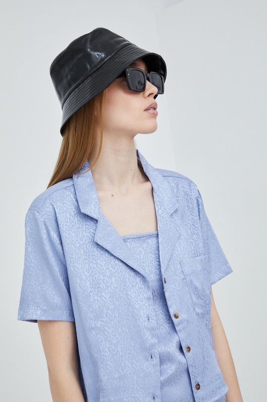 Πουκάμισο RVCA μπλε C3SHRE.GREYPURPLE