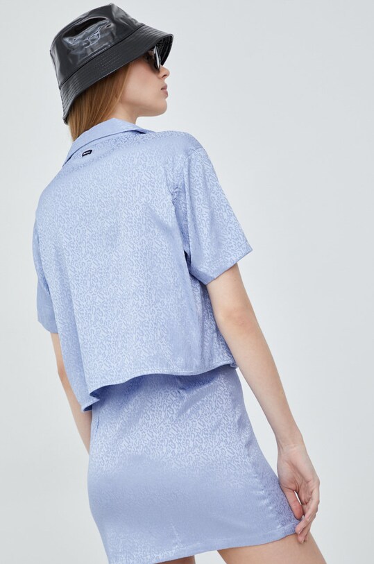 Oblečenie Košeľa RVCA C3SHRE.GREYPURPLE fialová