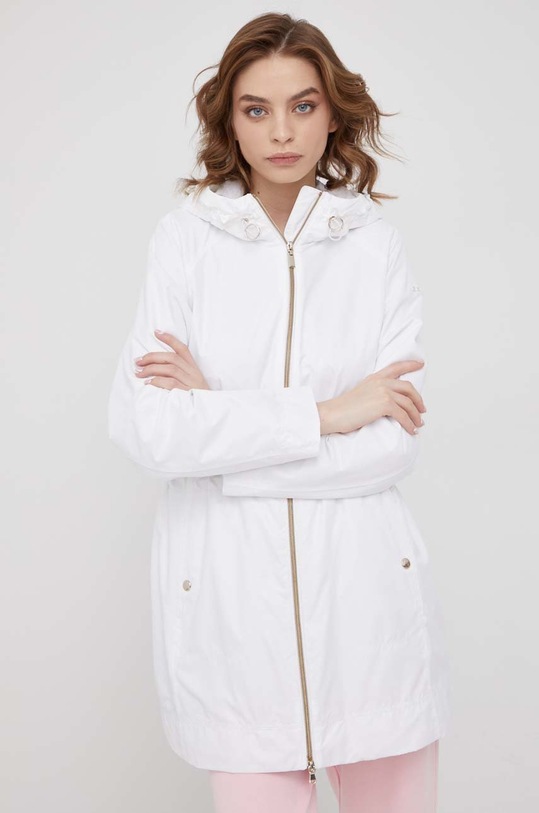Bunda parka Geox SEYLA W2522F.T2911.F2128 biela ZS22