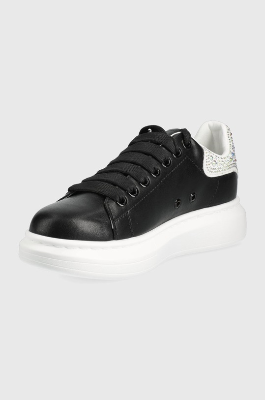 Obuwie GOE buty skórzane JJ2N4052 czarny