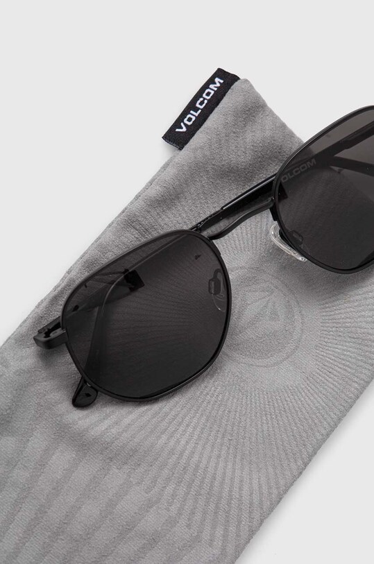 Akcesoria Volcom okulary przeciwsłoneczne VE01800101.Matte.Blac czarny