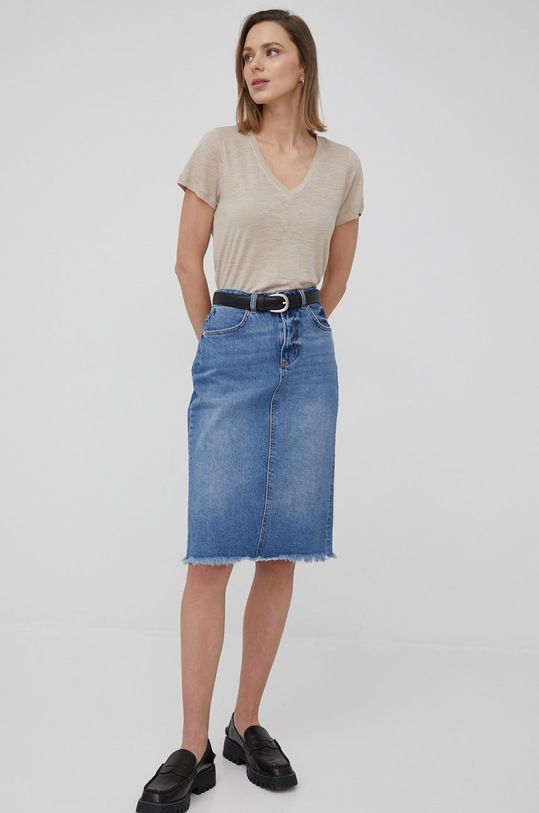 Rifľová sukňa Mos Mosh rifľovina modrá 143940.
