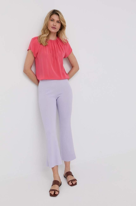 Kalhoty Liviana Conti L2SA27 fialová ZS22