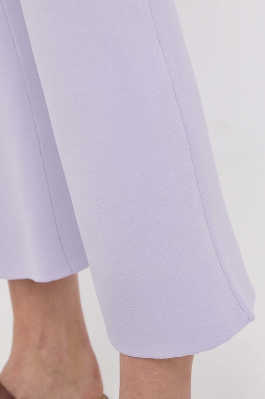 Kalhoty Liviana Conti fialová L2SA27