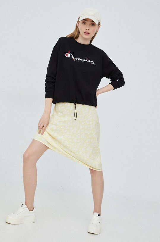 RVCA rochie galben C3DRRC.VANILLA