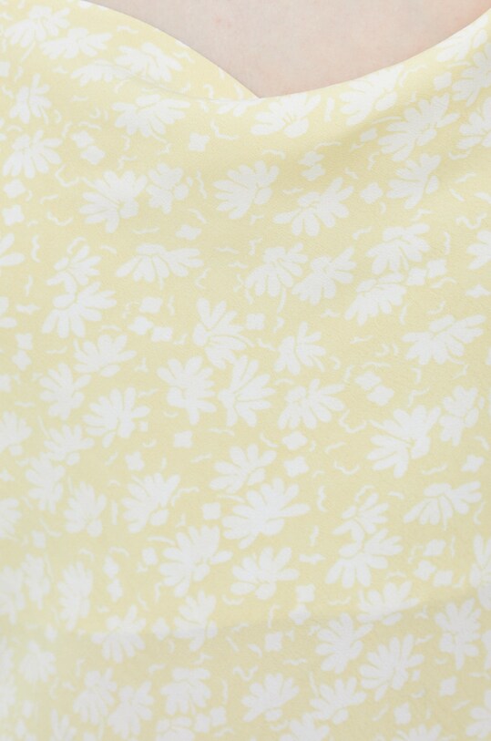 RVCA rochie C3DRRC.VANILLA galben