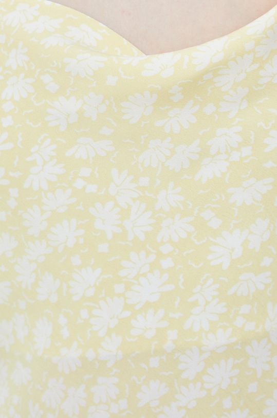 Šaty RVCA C3DRRC.VANILLA žlutá