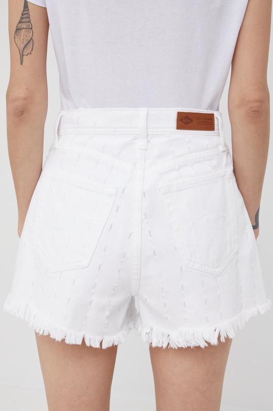 Odjeća Traper kratke hlače Lee Cooper BEHOPE2423WHITE bijela