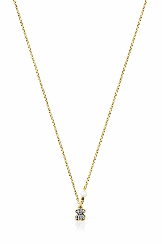 Tous naszyjnik ze srebra pokrytego złotem Nocturne pozłacane złoty 1002159000