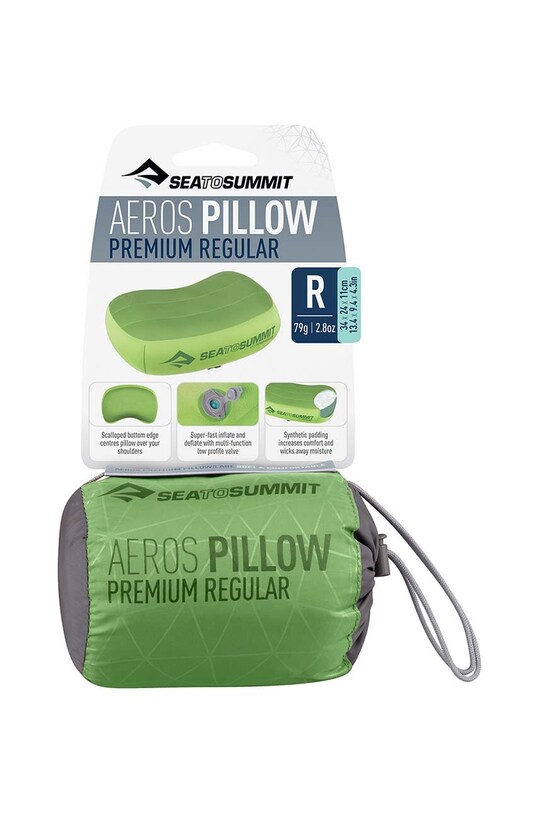 Подушка Sea To Summit Aeros Premium зелений APILPREM.RG