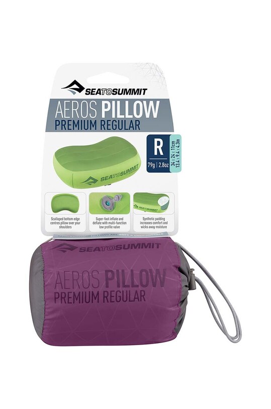 Vankúš Sea To Summit Aeros Premium modrá APILPREM.RG