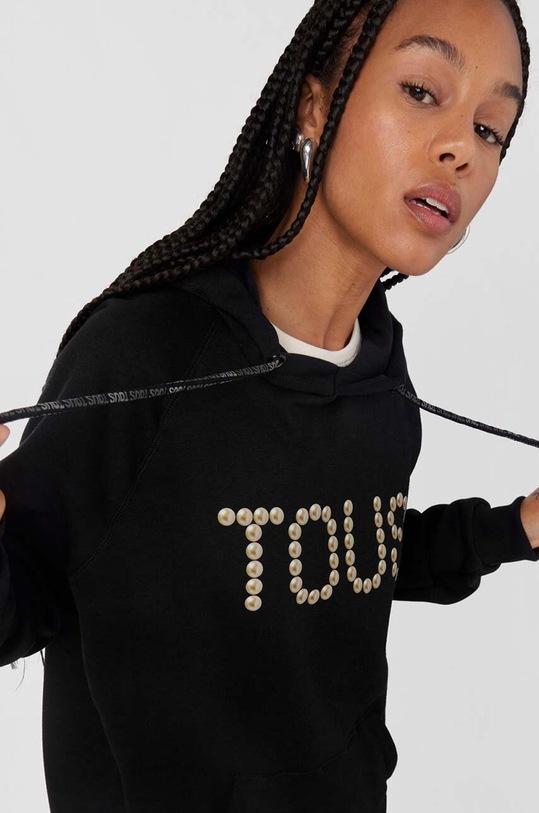 Odzież Tous bluza Logo Pearls 2001930551 czarny
