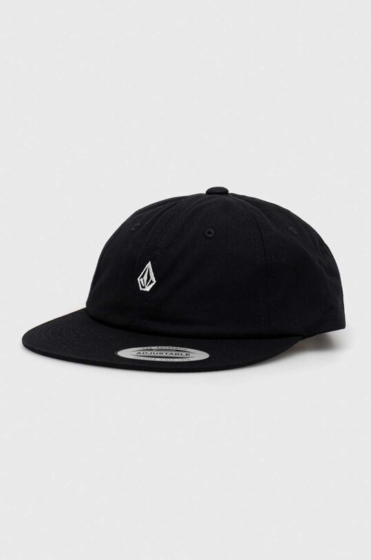 Volcom șapcă de baseball din bumbac bumbac negru D5512318.BLK