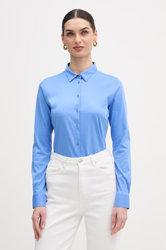Βαμβακερό πουκάμισο Mos Mosh μπλε 131660