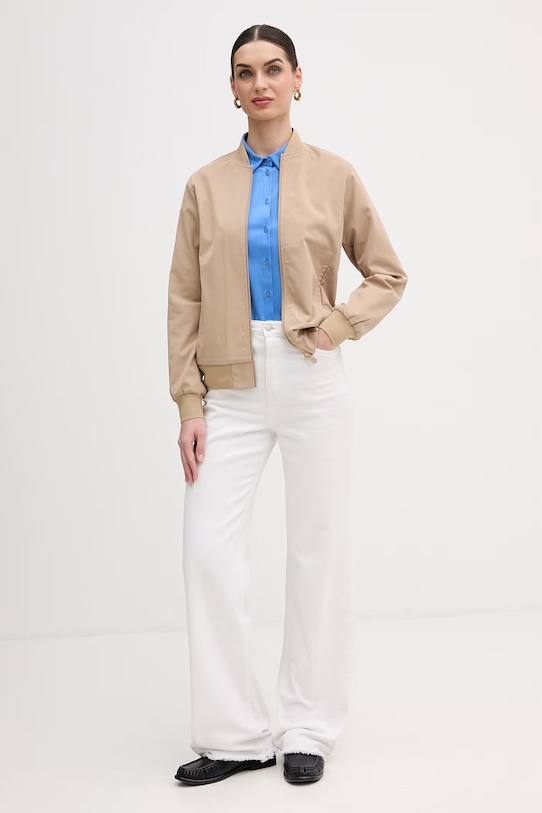 Mos Mosh koszula bawełniana 131660 niebieski SS26