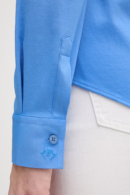 Mos Mosh koszula bawełniana 131660 niebieski