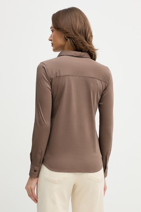 Odzież Mos Mosh koszula bawełniana 131660 brązowy