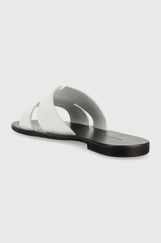 Boty Kožené pantofle Wojas 7400850 bílá