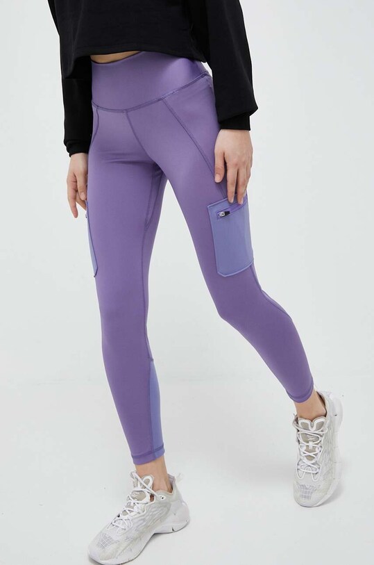 Wrangler legginsy ATG WA2D5346M fioletowy ZS23