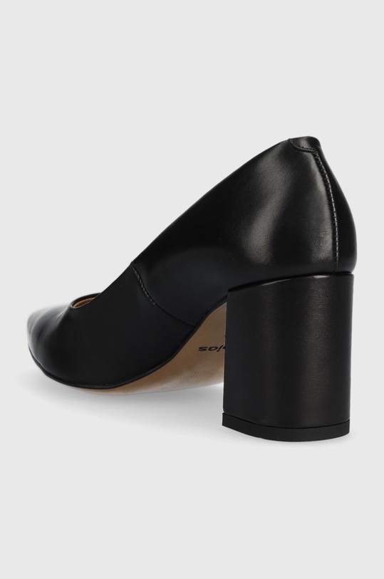 Boty Kožené lodičky Wojas 3502751 černá