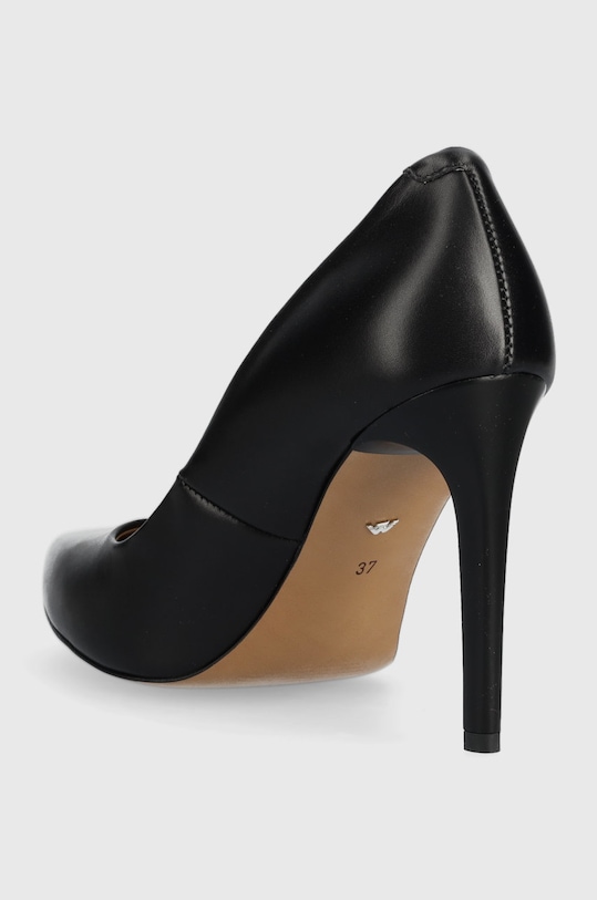 Obuwie Wojas szpilki skórzane 3508951 czarny
