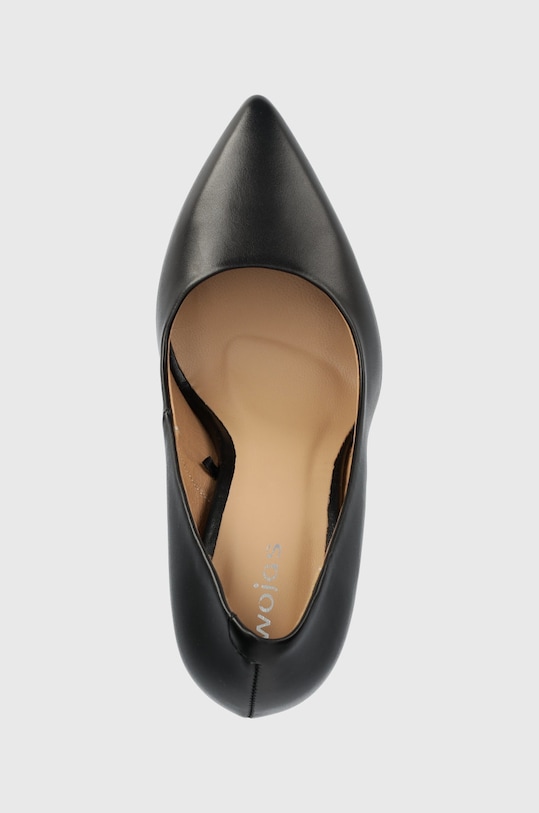 Wojas szpilki skórzane czarny 3508951