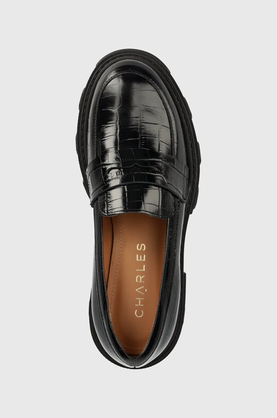 Kožené mokasíny Charles Footwear Mey čierna Mey.Loafer.Basic