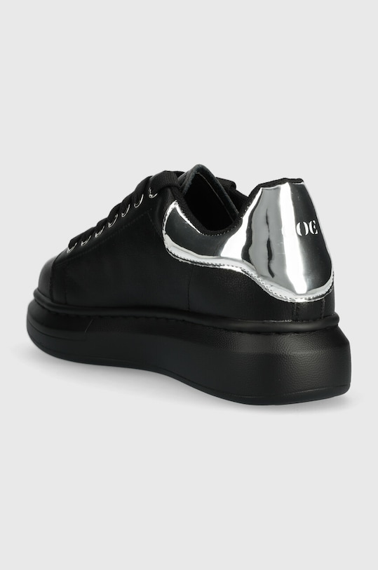 Obuwie GOE sneakersy skórzane LL2N4012 czarny