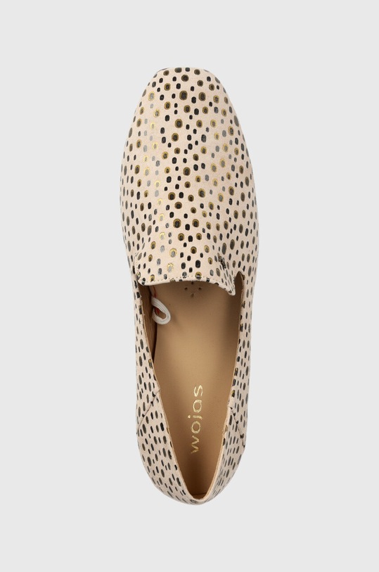 Semišové mokasíny Wojas béžová 4500663