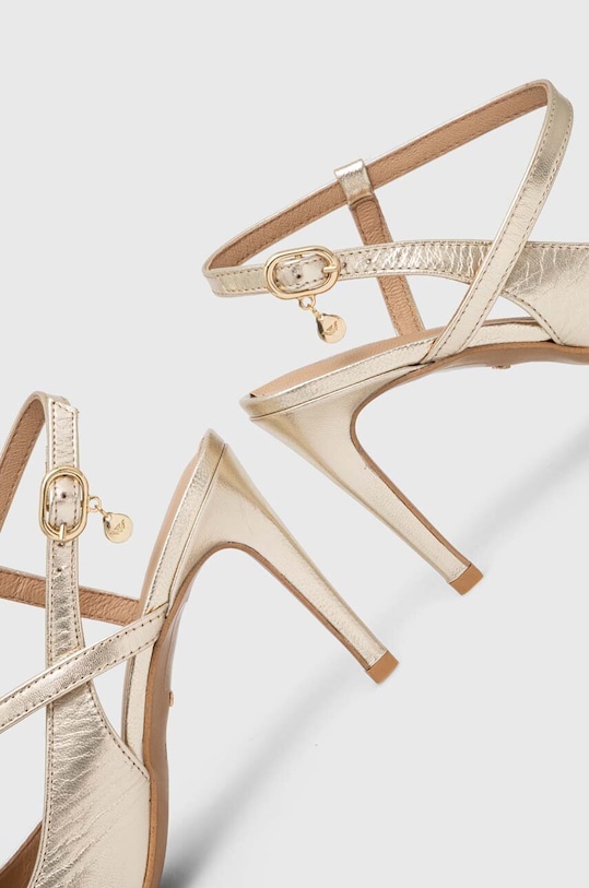 Încălțăminte Wojas stilettos de piele 3511358 aur