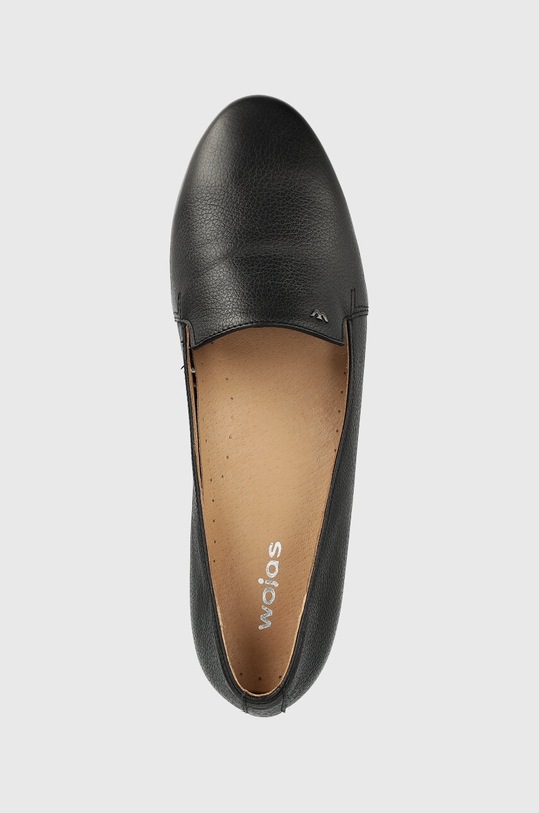 Wojas mocasini de piele negru 4500350