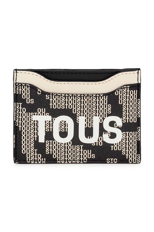 Πορτοφόλι Tous απομίμηση λείου δέρματος μαύρο 2001852751