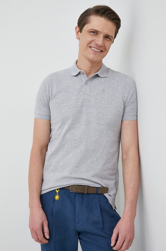 Manuel Ritz polo szary 3432M553T.233447