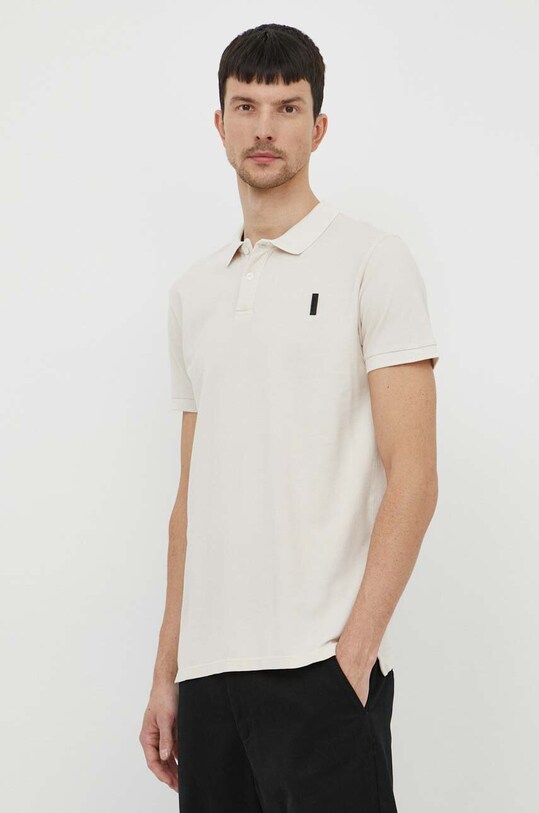 Bomboogie polo de bumbac regular bej TM8000TPQA