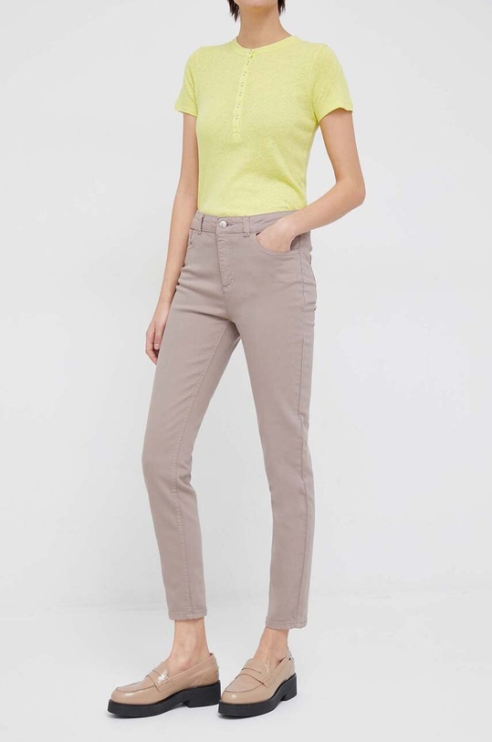 XT Studio jeansy beżowy X123SV1001W61501.50