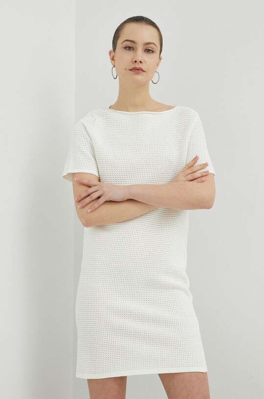 Îmbrăcăminte Liviana Conti rochie F3SD16 alb