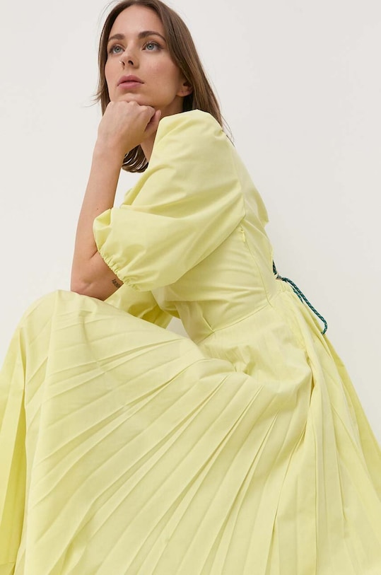 Beatrice B sukienka 23FE6915POP23 żółty ZS23