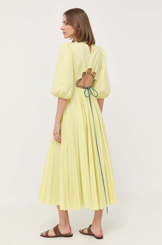 Odzież Beatrice B sukienka 23FE6915POP23 żółty