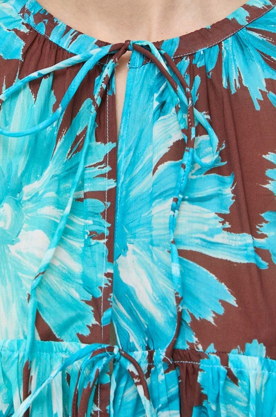 Liviana Conti sukienka bawełniana multicolor L3SU72
