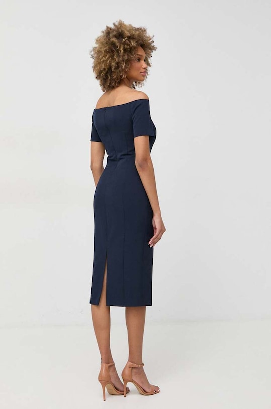 Îmbrăcăminte Nissa rochie RC13952 bleumarin