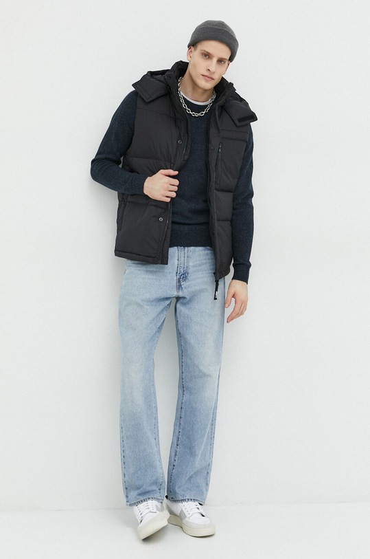 Solid pulover de lana 21107341.1940101 bleumarin ZS23