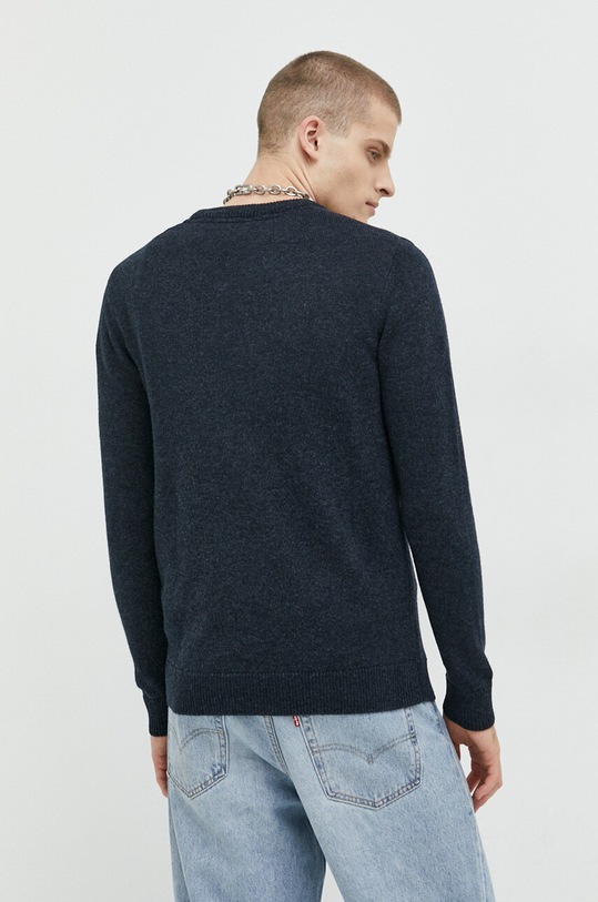 Îmbrăcăminte Solid pulover de lana 21107341.1940101 bleumarin