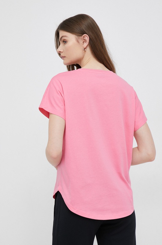 Oblečení Bavlněné tričko Blauer BLDH02280 růžová